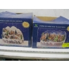 Image 1 : 2 TWINKLING FIBEROPTIC VILLAGE SCENES
