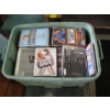 Image 1 : TOTE OF DVDs & VHS TAPES