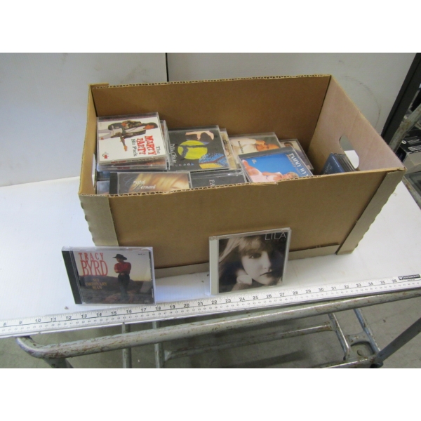 BOX OF ASST. CDs
