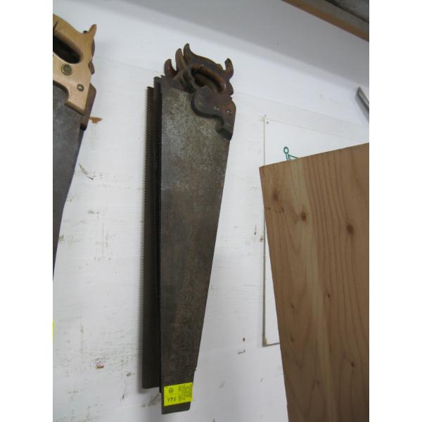 4 HAND SAWS
