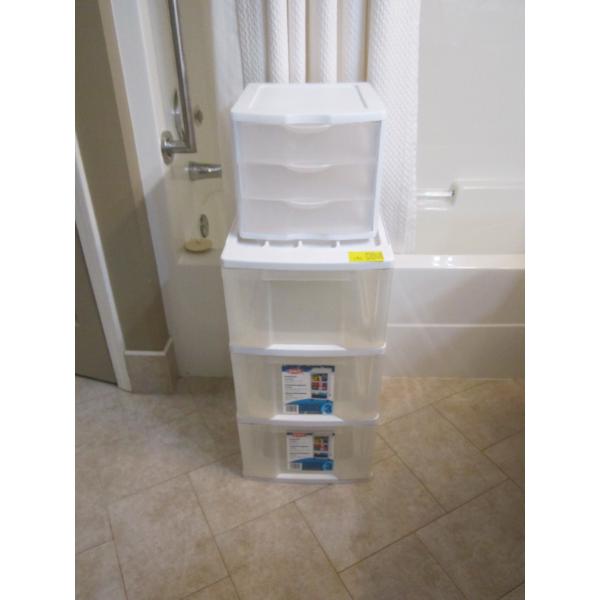 PLASTIC STORAGE COMPARTMENTS
