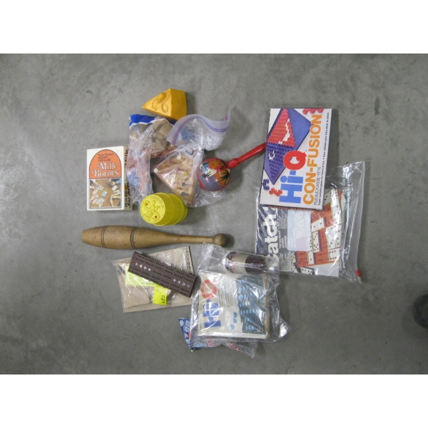 LG. LOT OF ASST. GAMES, ETC.