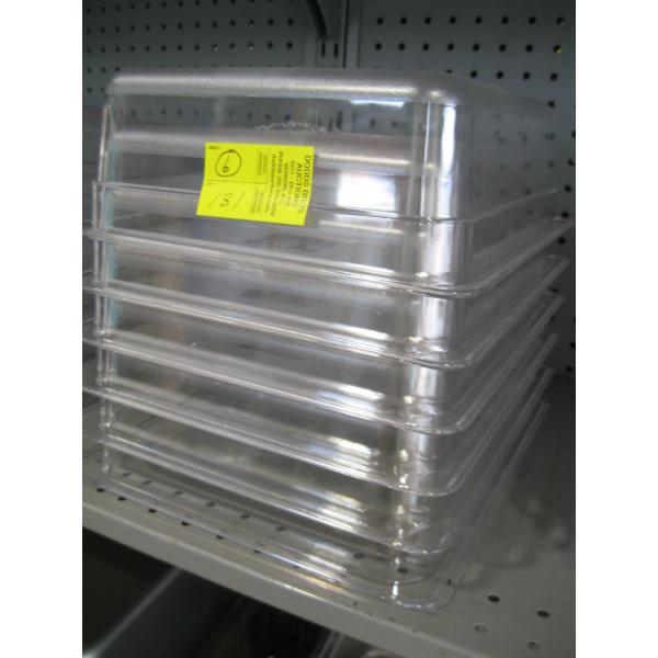 4" DEEP 1/2 PANS PLASTIC FOOD PANS
