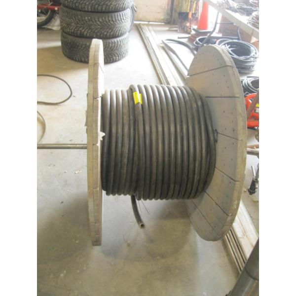 LARGE ROLL OF RUBBER HOSE - HIGH PRESSURE HOSE, FLAME RESISTANT