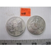 Image 1 : 2 CANADIAN 50% SILVER $1 COINS
