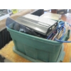 Image 1 : BIN OF CAR STEREO AMPLIFIER 6X9s, SPEAKER CORDS, ETC.