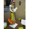 Image 4 : HUNGARIAN HEREND PORCELAIN MADONNA & BABY FIGUREEN & HANDLED DISH