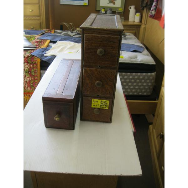 SET OF SINGER SEWING MACHINE DRAWERS