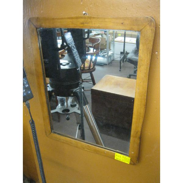 WOOD FRAMED MIRROR