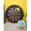 Image 3 : DARTBOARD, CHALKBOARD & BIN OF CHALK