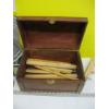 Image 4 : WOODEN EASEL & WOODEN SM. CHEST W/EASEL PARTS