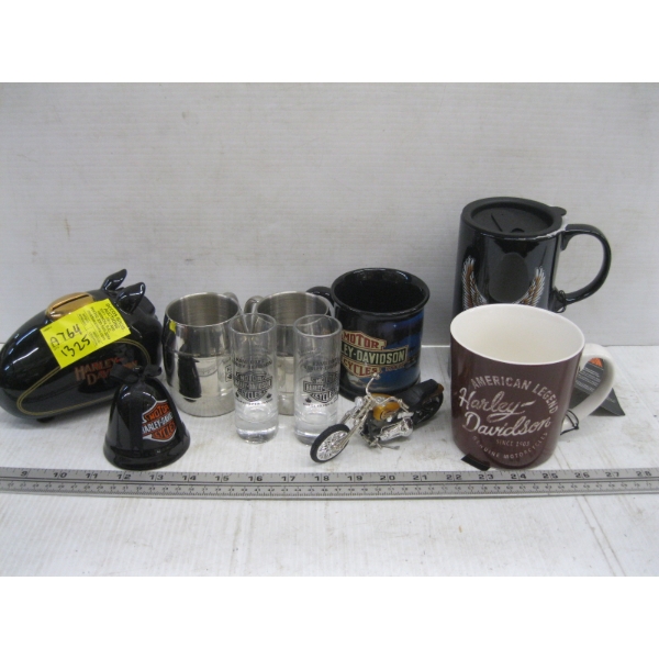ASST. HARLEY DAVIDSON COLLECTABLE ITEMS