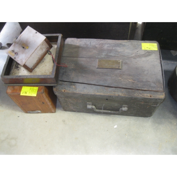   SM. WOODEN BOXES, ETC.