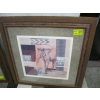 Image 2 : PAIR OF FRAMED PRINTS OF ELEPHANT & TIGER