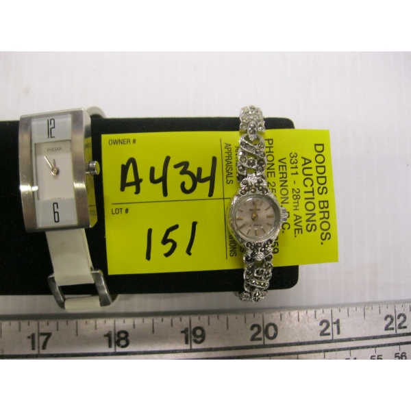 2 WATCHES - PULSAR & ?