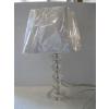 Image 2 : 2 CHROME & CLEAR PLASTIC LOOK LAMPS