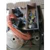 Image 3 : 2 BOXES OF MISC. TRAILER WIRING PARTS, LAWNMOWER WHEELS, ETC.