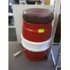 Image 1 : PAINTED KEG STOOL BY 6 LETHBRIDGE BREWERY LTD.