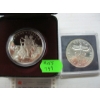 Image 2 : 1982/1990 CDN SILVER DOLLARS (50% SILVER)
