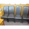 Image 3 : SET OF 6 UPHOLSTERED CHAIRS