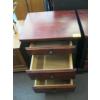 Image 3 : 2 - 3 DRAWER GREEN & RED NIGHTSTANDS