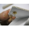 Image 4 : 14 KT DIAMOND EARRINGS