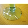 Image 3 : 6 GREEN GLASS GOBLETS