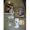 Image 1 : 2 BOXES OF MISC. WATER FILTER, VASES, FIGURINES, BOWLS, ETC.