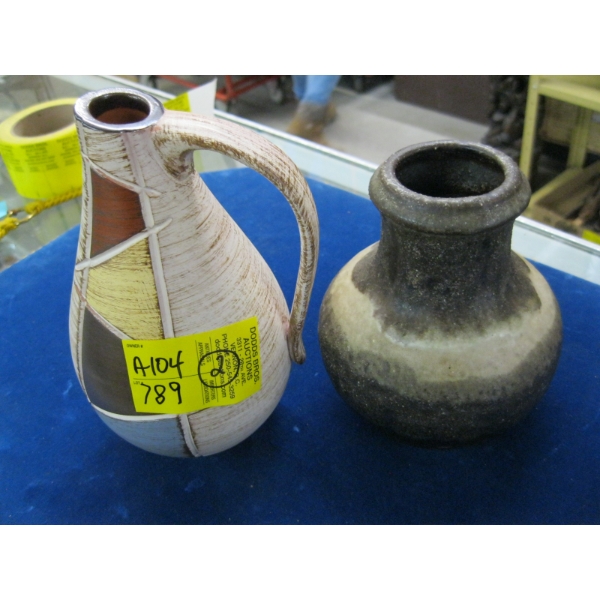 2 GERMAN VASES