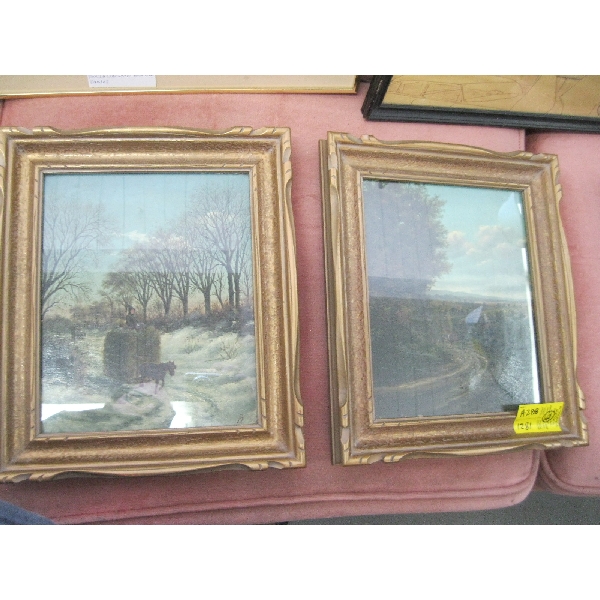 PAIR OF FRAMED PICTURES