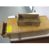Image 3 : VINTAGE WOODEN FILE DRAWER, WOODEN FILE TRAYS, RULERS, ETC.