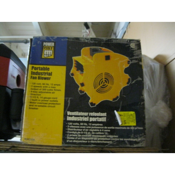 PORTABLE INDUSTRIAL FAN BLOWER