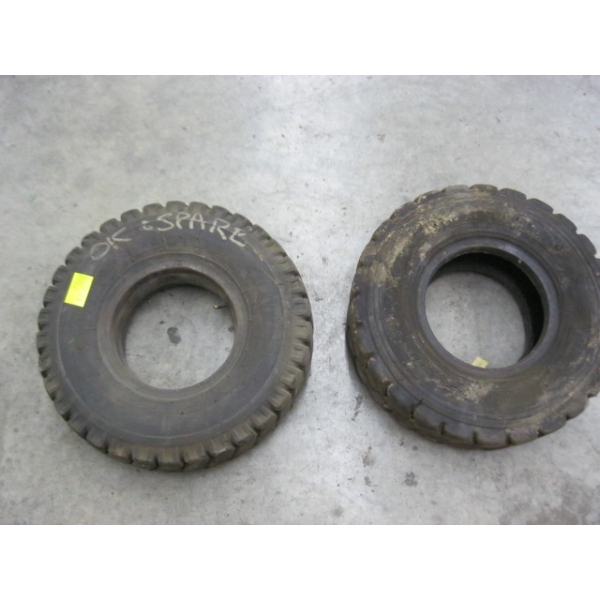 2  FORKLIFT TIRES - 6.50X10