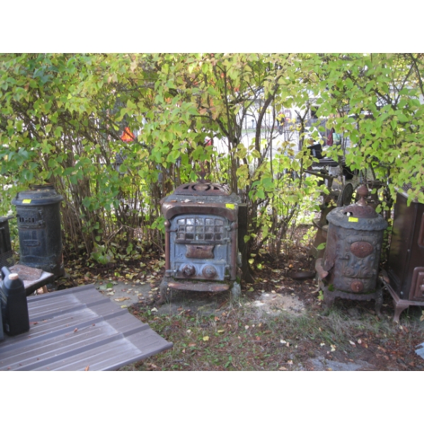 3 "AS IS" WOODSTOVES
