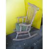 Image 1 : LG. WOODEN ROCKING CHAIR