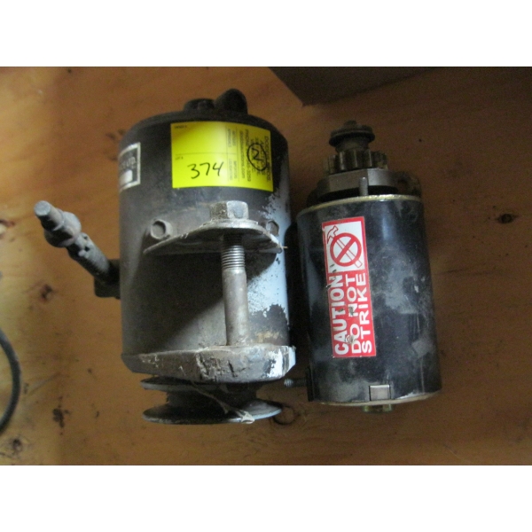 SM. STARTER MOTOR & A GENERATOR