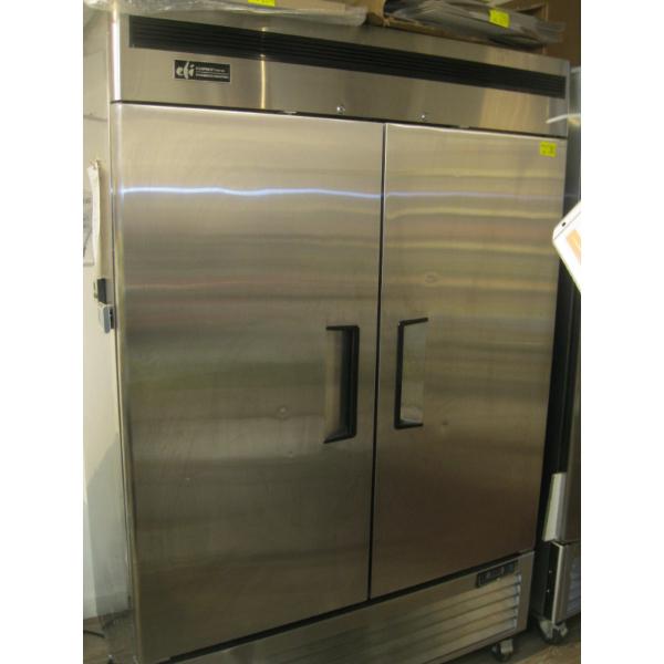 EFI 2 DOOR 54"X77" STAINLESS STEEL FREEZER