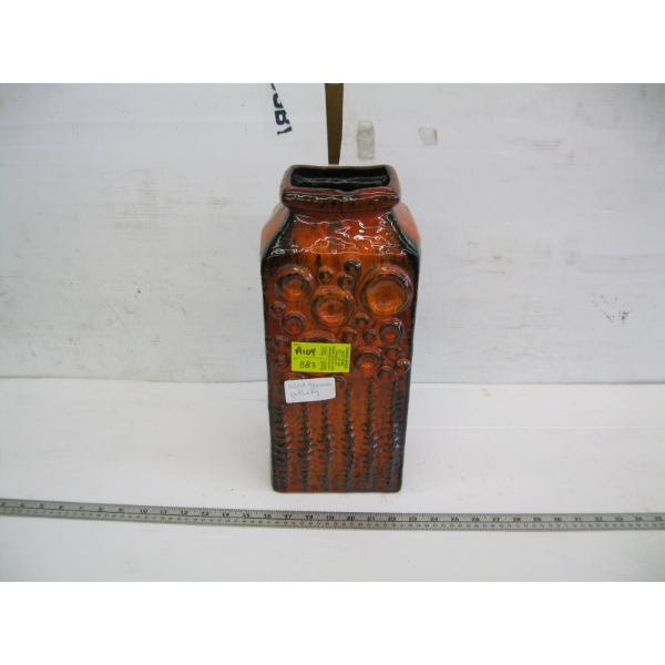 WEST GERMAN POTTERY VASE - LARGE