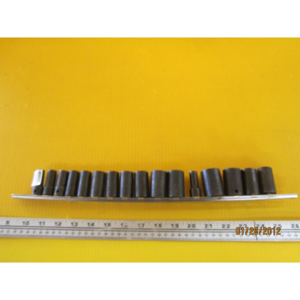 3/8" SNAP ON IMPACT SOCKETS