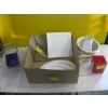 Image 2 : MISC. GLASS CONTAINERS, GLASS BOWLS, ETC.