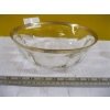 Image 3 : MOSERS 24KT GOLD RIM CRYSTAL BOWL & PLATE