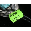 Image 4 : NAVAJO BOLO TIE W/TURQUOISE STONE