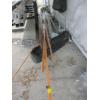 Image 1 : ASST. BEHIND RACK - PIPING, ORANGE PLASTIC COVERED ROD, ETC.