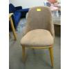Image 1 : RED TINGE WOOD FRAMED DINING CHAIR