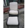 Image 1 : MATCHING CHAIR & FOOTSTOOL