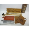 Image 4 : ASST. HAND MADE WOOD & ACRYLIC ITEMS