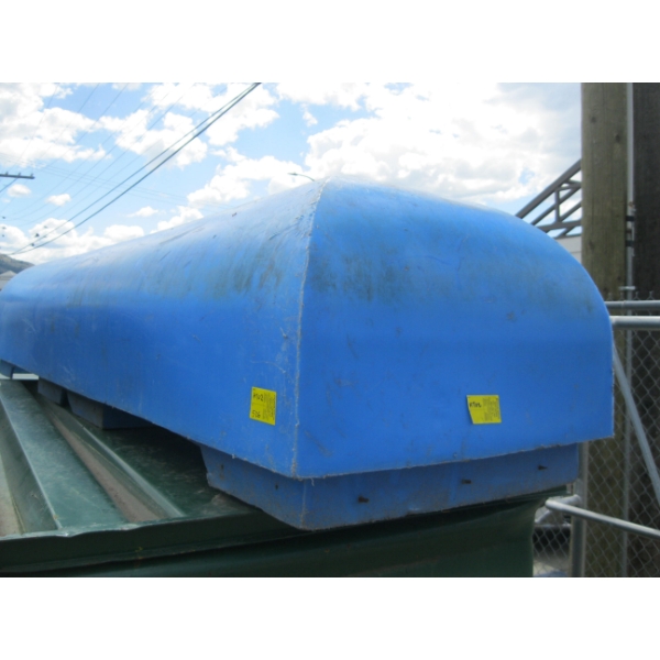 LG. BLUE PLASTIC TANK