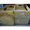 Image 1 : 2 WOODEN WINE CRATES