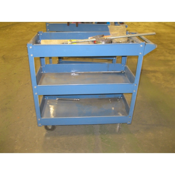 3 TIER METAL CART ON CASTORS