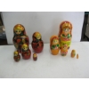 Image 1 : 2 WOODEN NESTING DOLL SETS